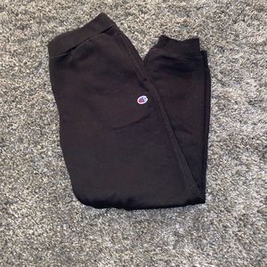 Black Champion Joggers